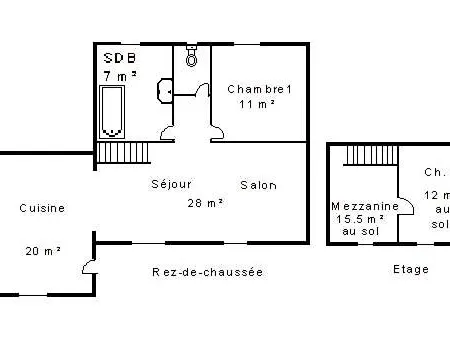 Maison Meublees 96m² *